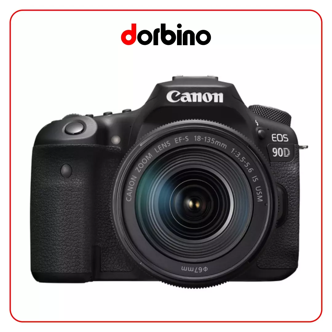 دوربین عکاسی کانن Canon EOS 90D Kit 18-135mm f/3.5-5.6 IS USM