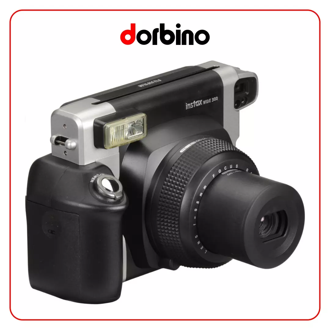 دوربین فوجی FUJIFILM INSTAX Wide 300 Instant Film Camera (Black)