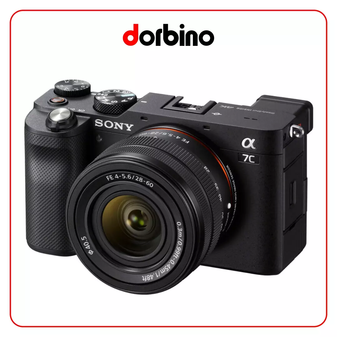 دوربین عکاسی سونی Sony Alpha a7C Mirrorless with 28-60mm Lens (Black)