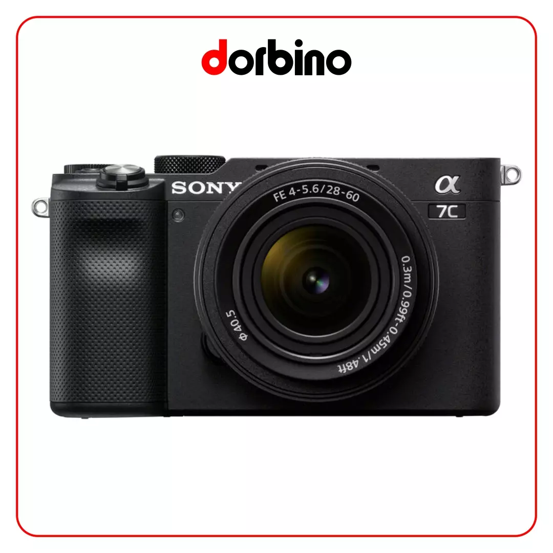 دوربین عکاسی سونی Sony Alpha a7C Mirrorless with 28-60mm Lens (Black)