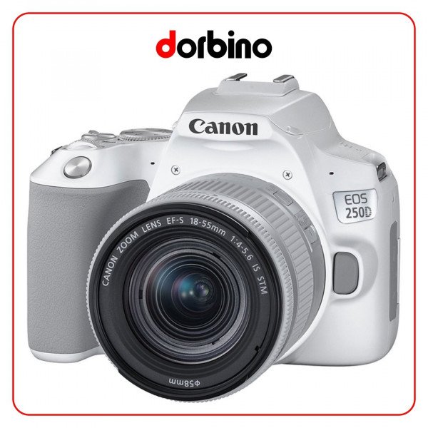 دوربین عکاسی کانن CANON EOS 250D Kit with EF-S 18-55mm IS STM (White)