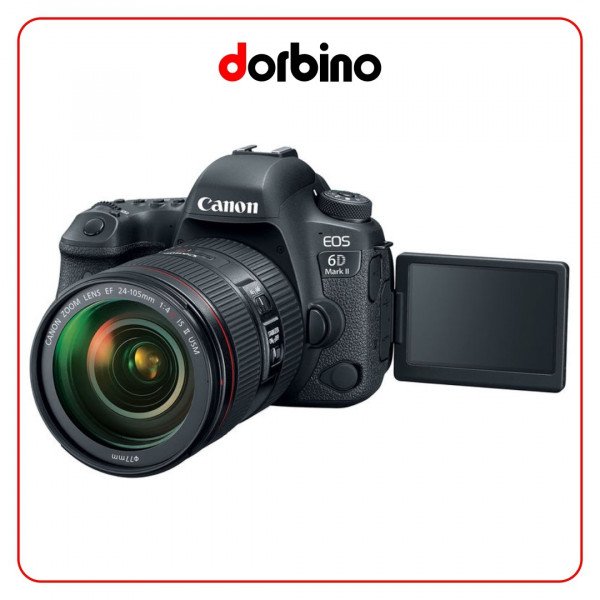 دوربین عکاسی کانن Canon EOS 6D Mark II DSLR Camera with 24-105mm f/4L II Lens