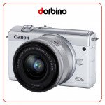 دوربین عکاسی کانن Canon EOS M200 Mirrorless Camera with 15-45mm Lens (White)