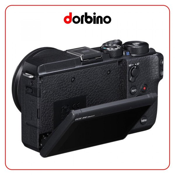 دوربین عکاسی کانن Canon EOS M6 Mark II Mirrorless Camera with 15-45mm Lens (Black)
